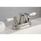 Kingston Brass KB5616PL Restoration 4" Centerset Bathroom Faucet, Polished Nickel KB5616PL - alternate 5